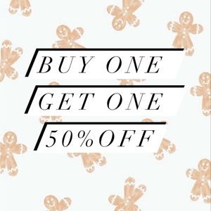 Buy One Get One 50% Off